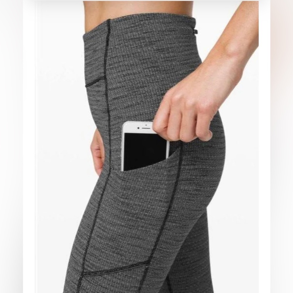 lululemon 28” leggings with side pockets
